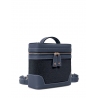 'Écrins Nacelle' Sac à dos Cuir Nappa Bleu Nuit & Tison