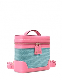 'Écrins Nacelle' Nappa Leather backpack Rose & Geai