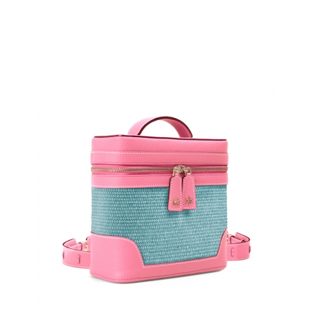 'Écrins Nacelle' Nappa Leather backpack Rose & Geai