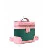 'Écrins Nacelle' Nappa Leather backpack Light Pink & Fougère