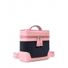 'Écrins Nacelle' Nappa Leather backpack Light Pink & Tison