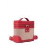 'Écrins Nacelle' Sac à dos Cuir Nappa Écrevisse & Crème