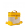 'Écrins Nacelle' Sac à dos Cuir Nappa Miel & Crème
