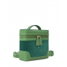 'Écrins Nacelle' Sac à dos Cuir Nappa Asperge & Fougère