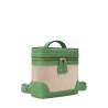 Écrins Nacelle' Nappa Leather backpack Asperge & Crème