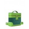 'Écrins Nacelle' Sac à dos Cuir Nappa Pomme& Fougère