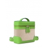 'Écrins Nacelle' Sac à dos Cuir Nappa Pomme & Crème