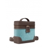 'Écrins Nacelle' Sac à dos Cuir Nappa Chocolat & Geai