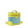 'Écrins Nacelle' Sac à dos Cuir Nappa Paille & Geai