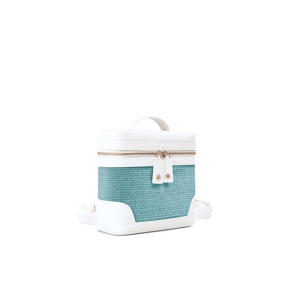 'Écrins Nacelle' Nappa Leather backpack Snow White & Geai