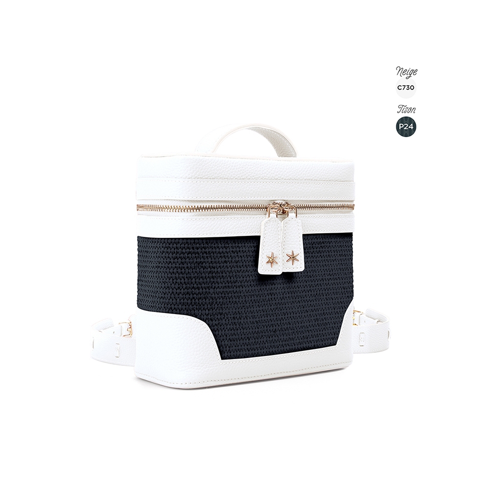'Écrins Nacelle' Nappa Leather backpack Snow White & Tison