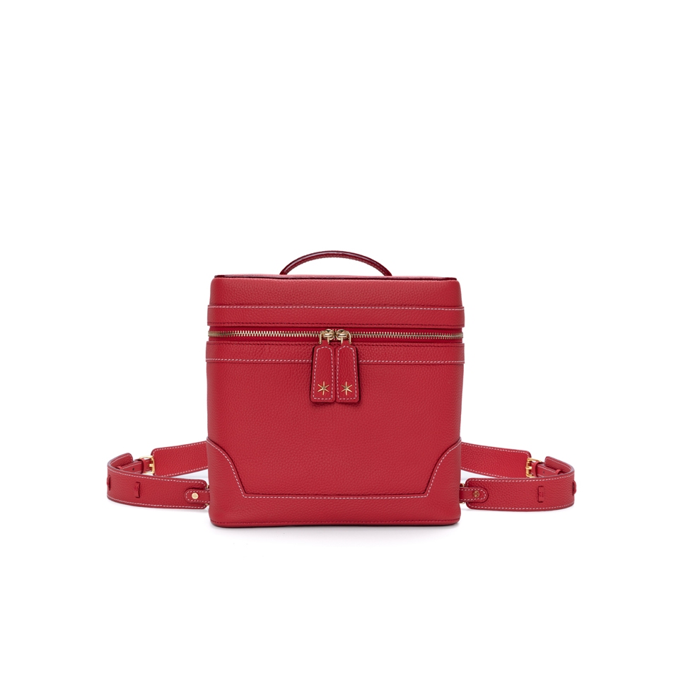 Écrins sac à dos en cuir grainé