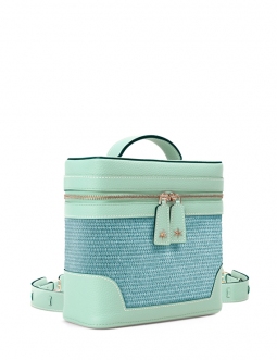 'Écrins Nacelle' Nappa Leather backpack Opalin & Geai