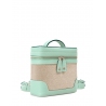 'Écrins Nacelle' Nappa Leather backpack Opaline & Crème