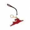 'En L'Air Clé' Porte Clé et Charms en Cuir Nappa