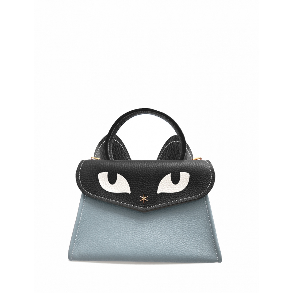 'Chantilly Le chat' Sac à main Cuir Dragée