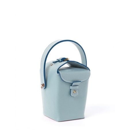 'Tuilerie' Sac à main Seau Cuir Nappa Dragée