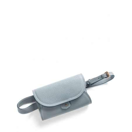 'Vingt Sept' Nappa Leather belt bag Dragée & Gold