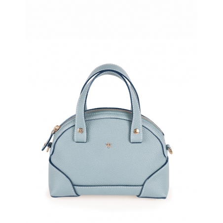 'Plaisance' Sac à main Cuir Nappa Dragée & Or