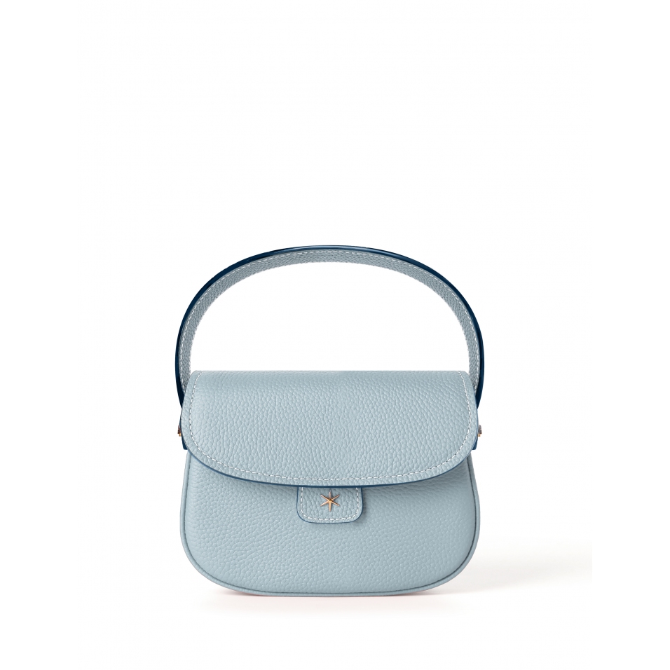 'Figaro' Sac à main Cuir Nappa Dragée & Or