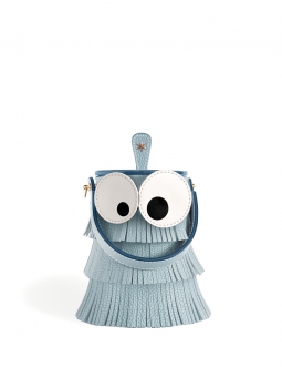 'Octopuce' Sac seau Cuir Nappa Dragée & Or