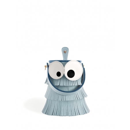 'Octopuce' Nappa Leather bucket bag Dragée & Gold