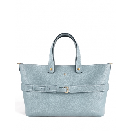 'Caravelle' Nappa Leather tote bag Dragée & Gold