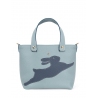 'En L'Air le Sac Lièvre' Nappa Leather Handbag Dragée & Gold
