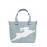 'En L'Air le Sac Lièvre' Nappa Leather Handbag Dragée & Gold