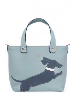 'En L'Air le Sac Le Chat' Nappa Leather Handbag Dragée & Gold