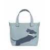 'En L'Air le Sac Le Chat' Nappa Leather Handbag Dragée & Gold