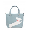 'En L'Air le Sac Le Chat' Sac Cabas Cuir Nappa Dragée & Or