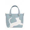 'En L'Air le Sac Le Chat' Sac Cabas Cuir Nappa Dragée & Or