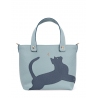 'En L'Air le Sac Le Chat' Nappa Leather Handbag Dragée & Gold