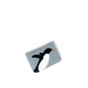 'En L'Air Carte Pingouin' Nappa Leather Card Holder Dragée