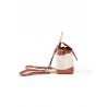 'Fontainebleau Duo' Sac à dos Cuir Cognac & Or