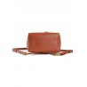 'Fontainebleau Duo' Sac à dos Cuir Cognac & Or