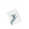 'En L'Air Voyage Téckel' Nappa Leather passport Holder Snow White