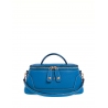 'Lingot' Sac à main Cuir Nappa Cyan & Or