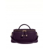 'Lingot' Sac à main Cuir Nappa Cassis & Or