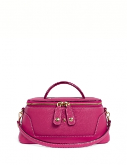 'Lingot' Nappa Leather handbag Pink & Gold