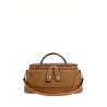 'Lingot' Nappa Leather handbag Cognac & Gold