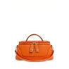 'Lingot' Sac à main Cuir Nappa Orange & Or