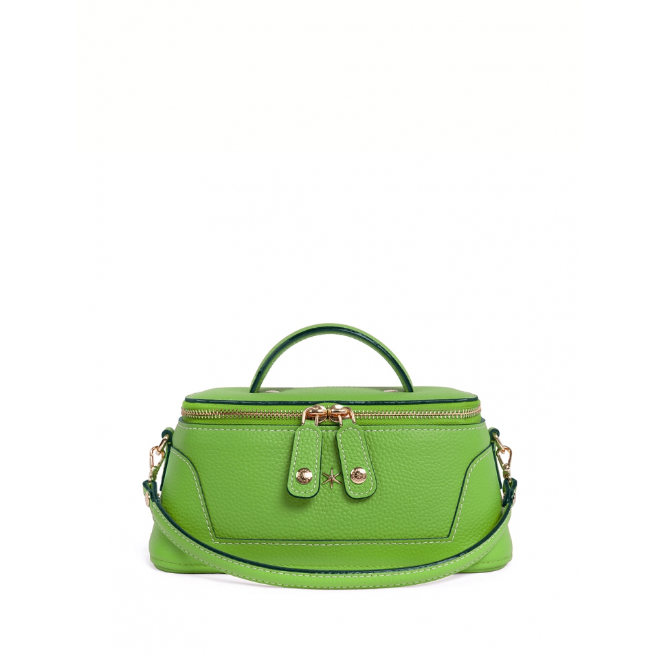 'Lingot' Sac à main Cuir Nappa Pomme & Or
