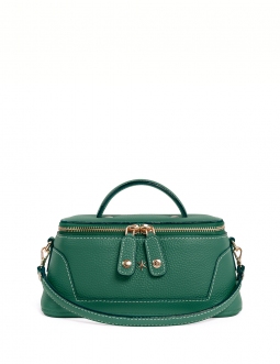 'Lingot' Nappa Leather handbag Vert Pin & Gold
