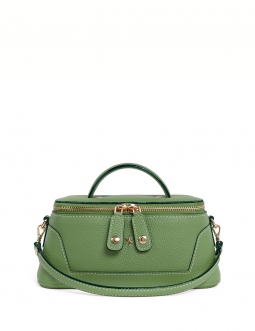 'Lingot' Sac à main Cuir Nappa Asperge & Or