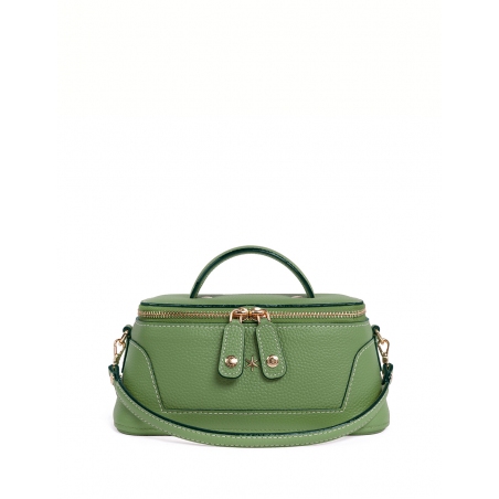 'Lingot' Sac à main Cuir Nappa Asperge & Or