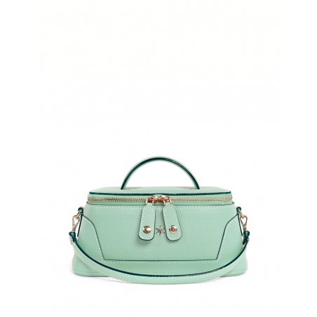 'Lingot' Sac à main Cuir Nappa Opaline & Or