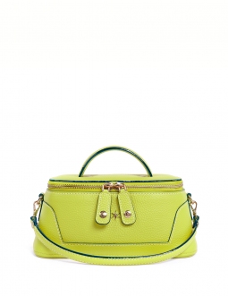 'Lingot' Sac à main Cuir Nappa Paille & Or