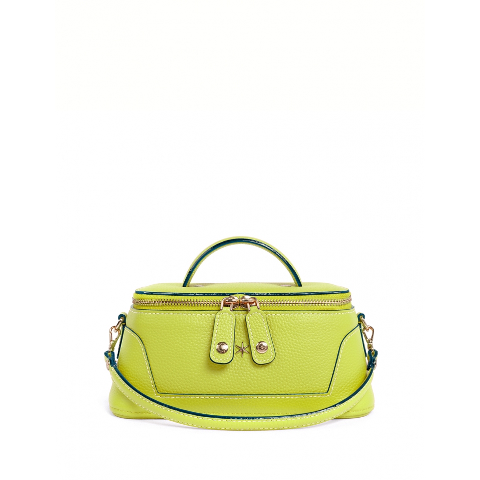 'Lingot' Nappa Leather handbag Paille & Gold
